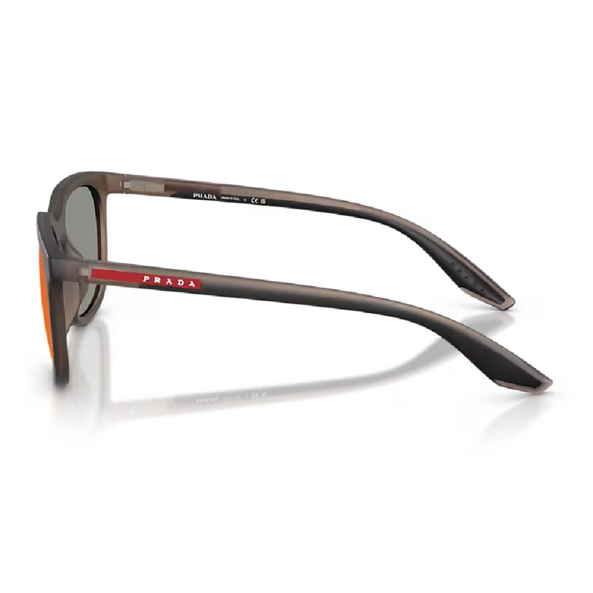 Prada Linea Rossa PS B09SU Men's Pillow Solid Color Mirrored Sunglasses