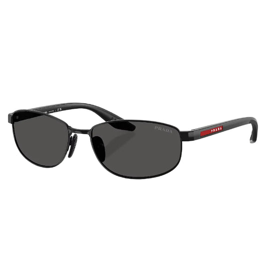 Prada Linea Rossa PS B53S Men's Oval Solid Color Sunglasses