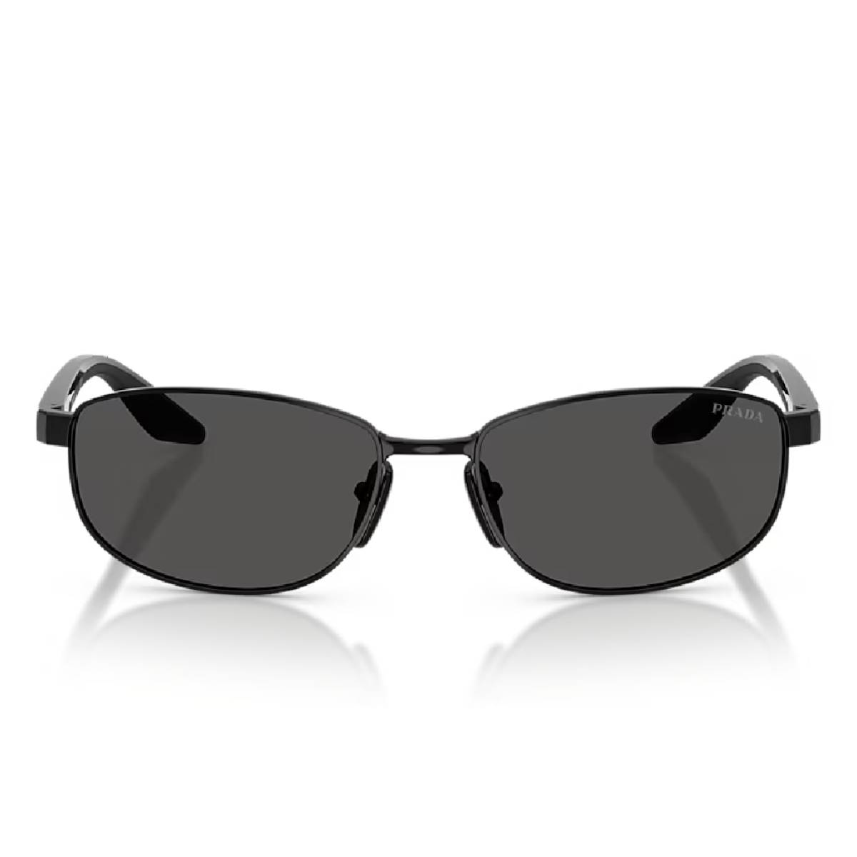Prada Linea Rossa PS B53S Men's Oval Solid Color Sunglasses