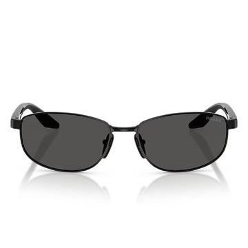 Prada PS B53S Men's Oval Solid Color Sunglasses