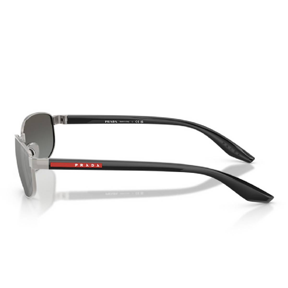 Prada Linea Rossa PS B53S Men's Oval Solid Color Sunglasses