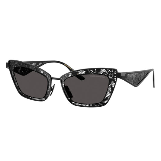 Dolce & Gabbana DG23110187 Women's Cat Eye Solid Color Sunglasses