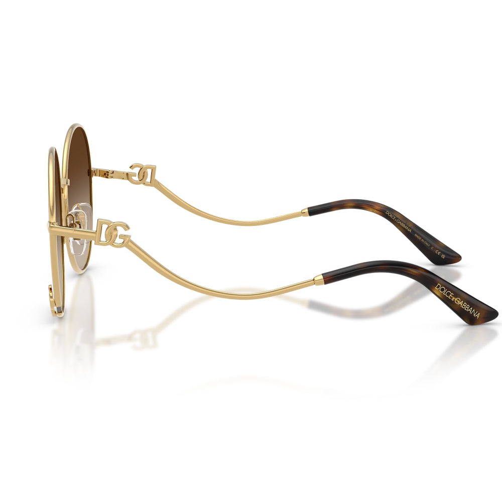 Dolce & Gabbana DG2328 Women's Round Gradient Sunglasses