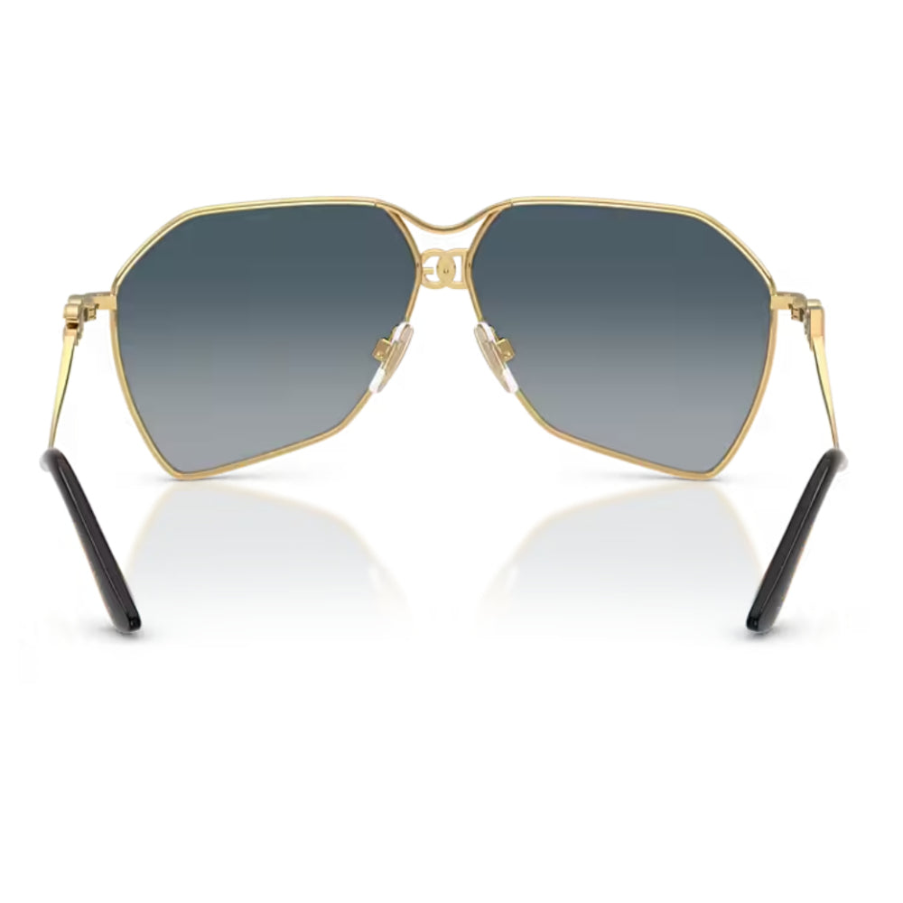 Dolce & Gabbana DG2326 Women's Pilot Gradient Sunglasses