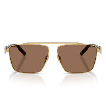 Dolce & Gabbana DG2336 Men's Square Solid Color Sunglasses