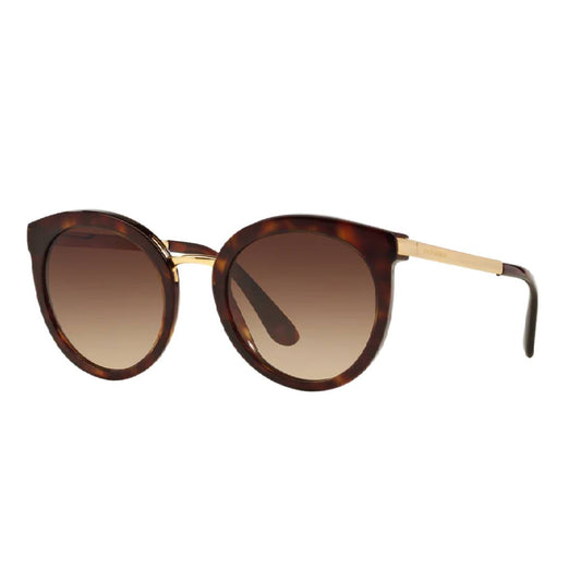 Dolce & Gabbana DG4268 Women's Round Sunglasses