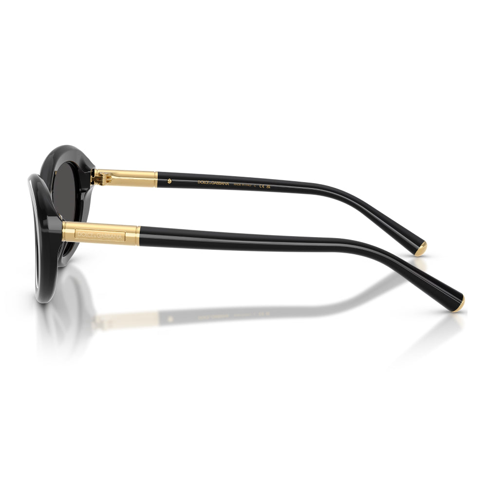 Dolce & Gabbana DG4519 Women's Oval Solid Color Sunglasses