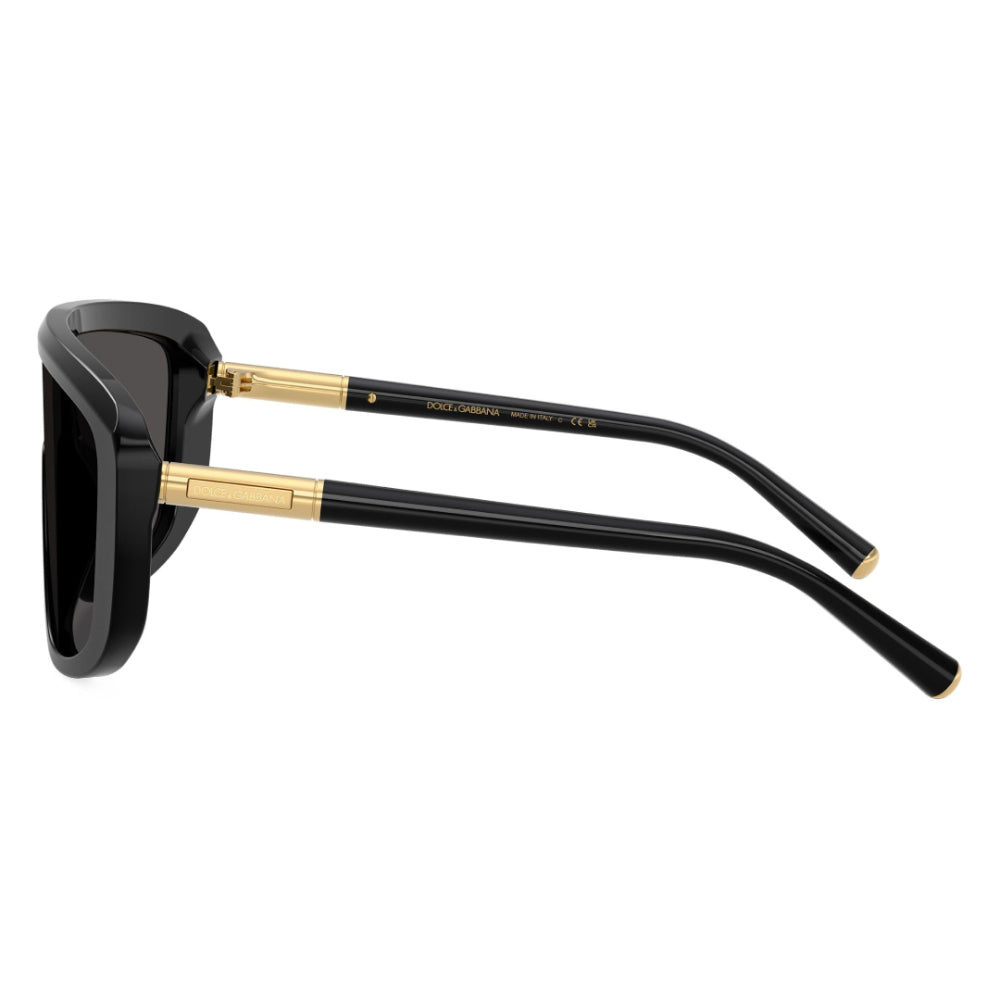 Dolce & Gabbana DG4520 Men's Square Solid Color Sunglasses