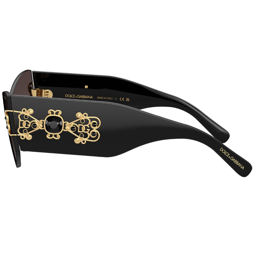 Dolce & Gabbana DG4526B Women's Cat Eye Gradient Sunglasses
