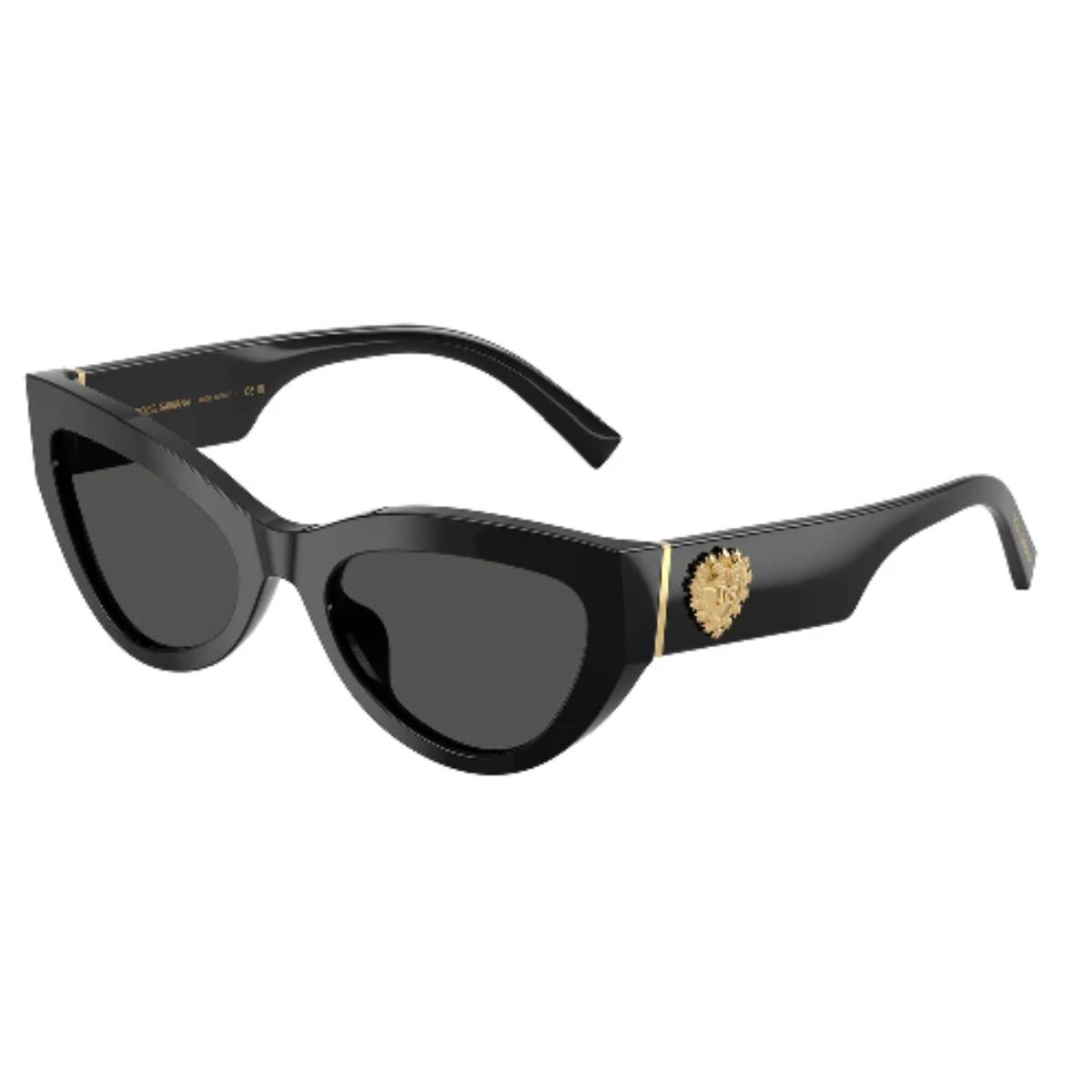 Dolce & Gabbana DG4536 Women's Cat-Eye Solid Color Sunglasses