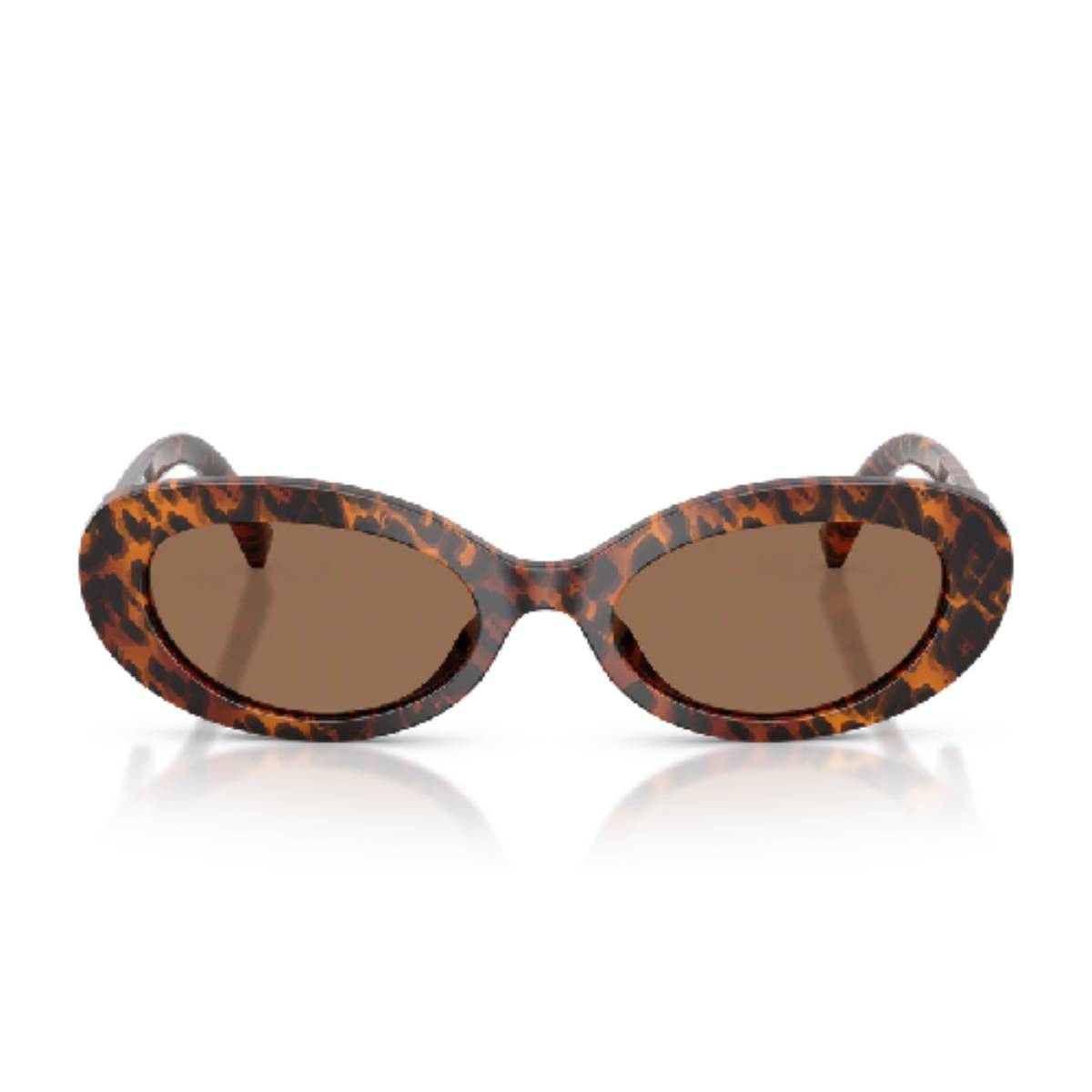 Dolce & Gabbana DG4537 Women's Oval Solid Color Sunglasses