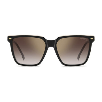 Carrera 3069/S Women's Rectangular Sunglasses - Black/Beige