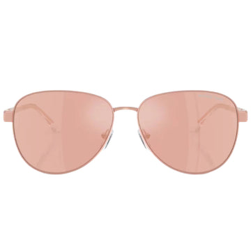 Michael Kors Biarritz MK116011086X Women's Pilot Mirrored Sunglasses