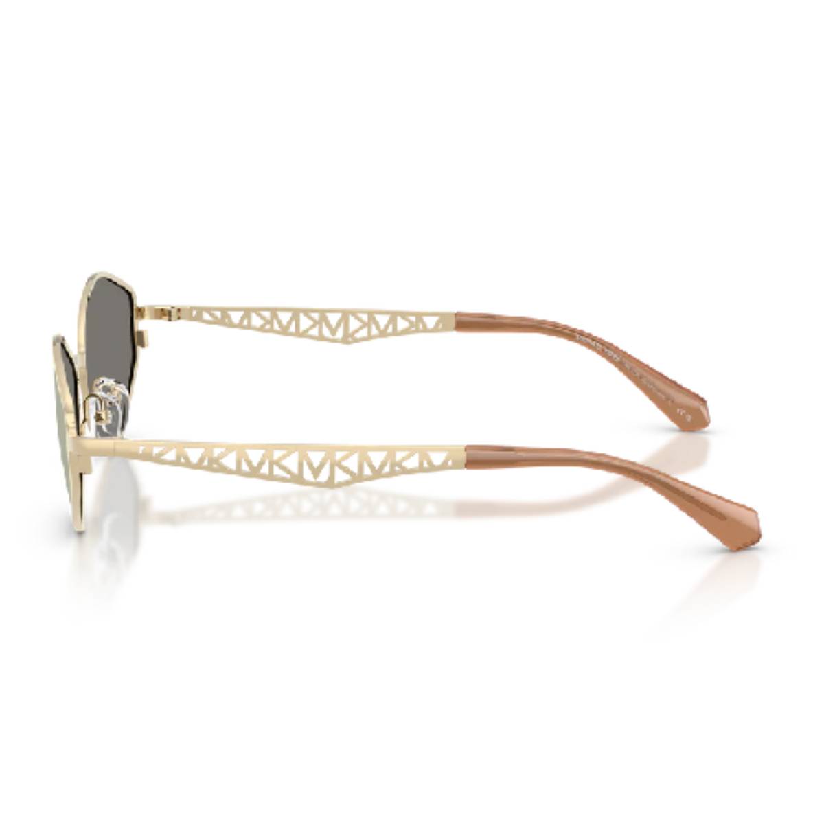 Michael Kors MK1181 Gold Coast Women's Geometric Solid Color Sunglasses