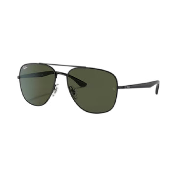 Ray-Ban RB3683 Unisex Square Solid Color Sunglasses
