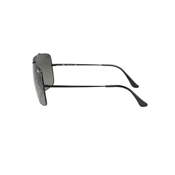 Ray-Ban Wings II 0RB369711/35 Unisex Square Gradient Sunglass - Black/Gray