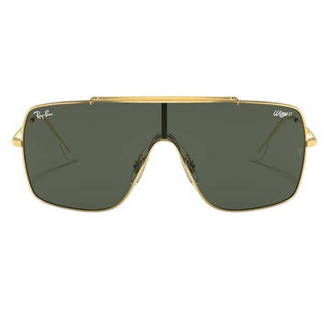 Ray-Ban Wings II 0RB3697/35 Unisex Square Solid Color Sunglasses