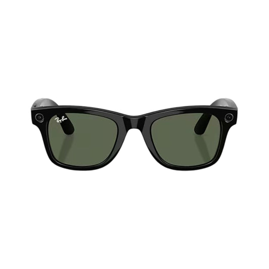 Ray-Ban Meta 0RW401 53" Unisex Gen 2 Wayfarer Square Solid Color Smartglasses