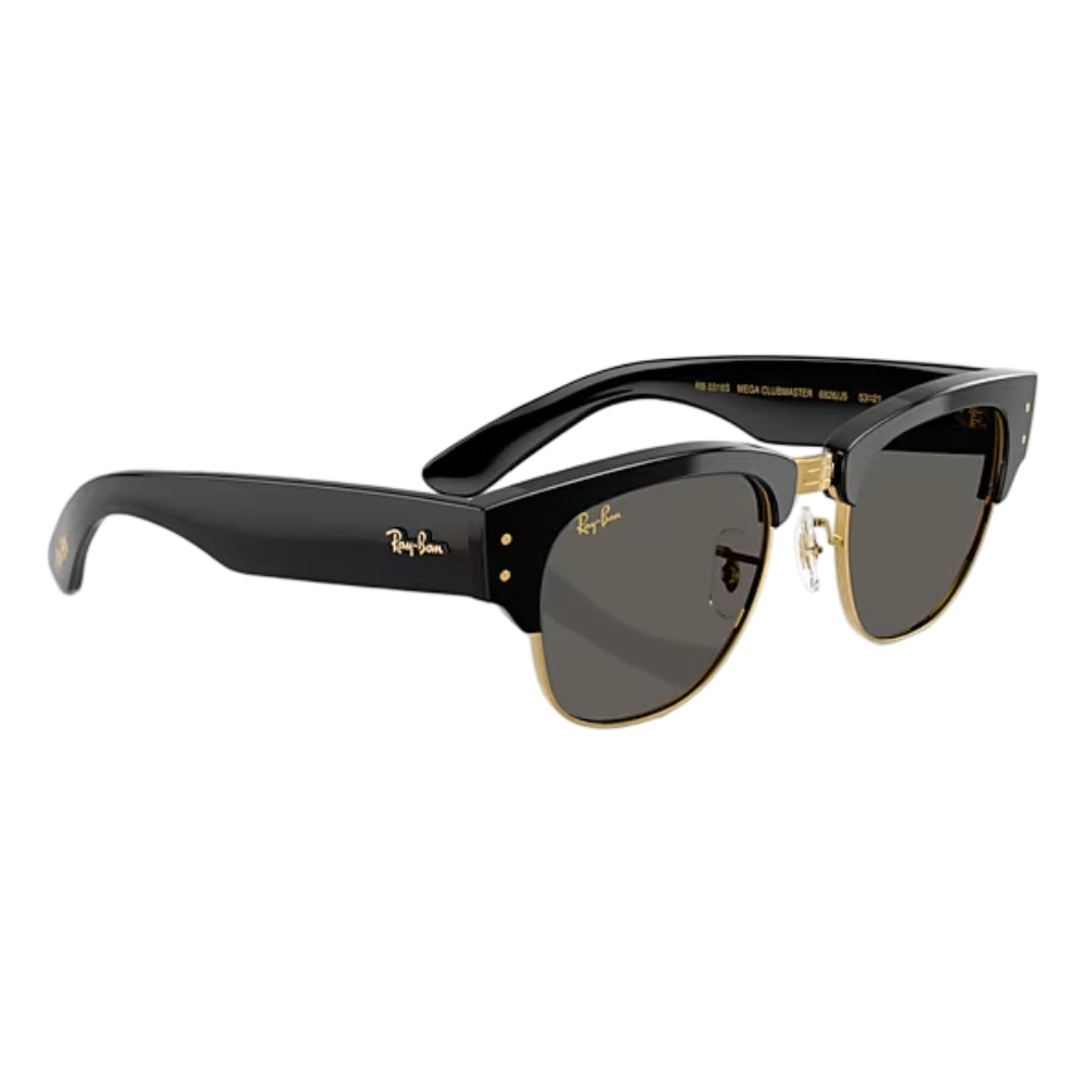 Ray-Ban RB0316S Mega Clubmaster Men's Square Solid Color Sunglasses