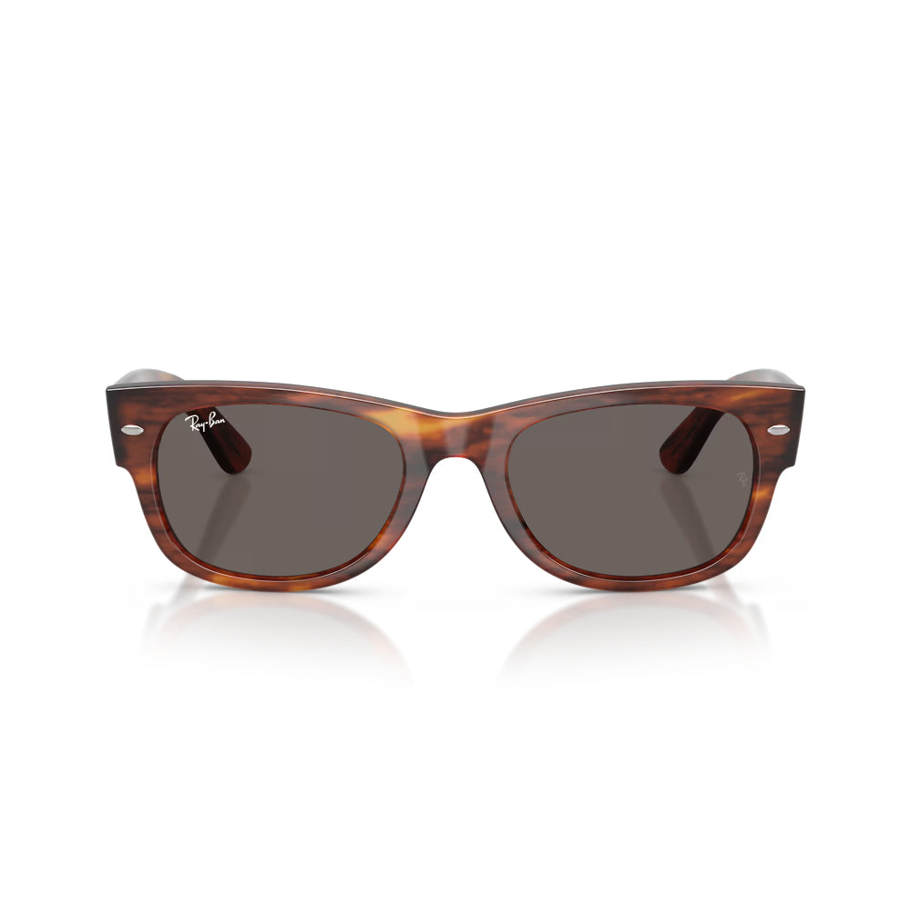 Ray-Ban RB0832S Mega Wayfarer II Men's Square Solid Color Sunglasses