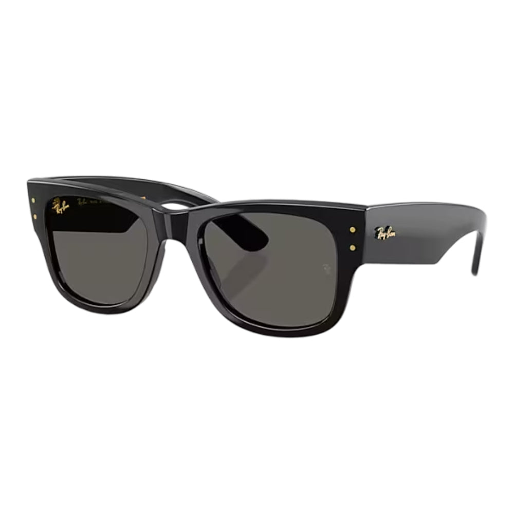 Ray-Ban RB0840S Mega Wayfarer Men's Square Solid Color Sunglasses