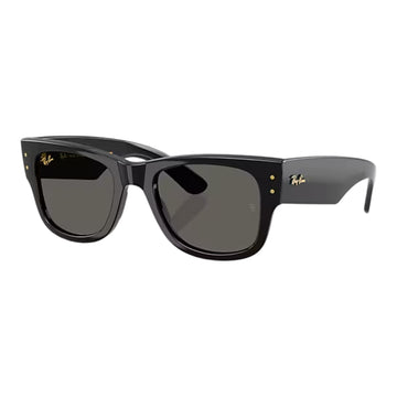 Ray-Ban RB0840S Mega Wayfarer Men's Square Solid Color Sunglasses