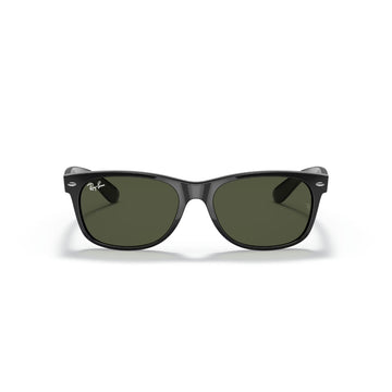 Ray-Ban RB2132 New Wayfarer Unisex Square Solid Color Sunglasses