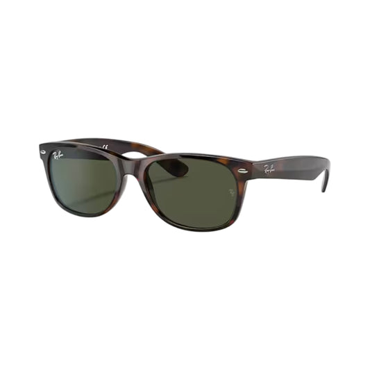 Ray-Ban RB2132 New Wayfarer Classic Unisex Square Solid Color Sunglasses