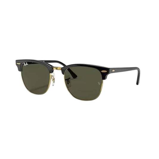 Ray-Ban Clubmaster Classic RB3016W0365 Unisex Square Solid Color Sunglasses