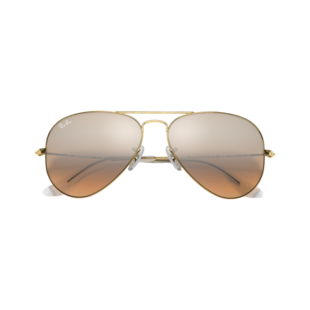 Ray-Ban RB3025 Unisex Aviator Gradient Sunglasses