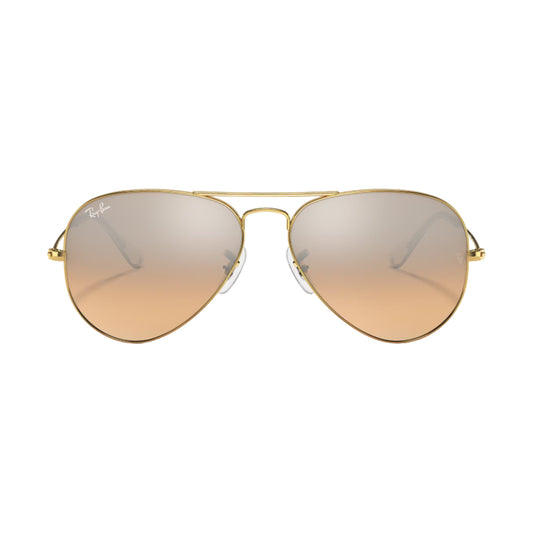 Ray-Ban RB3025 Unisex Aviator Gradient Sunglasses
