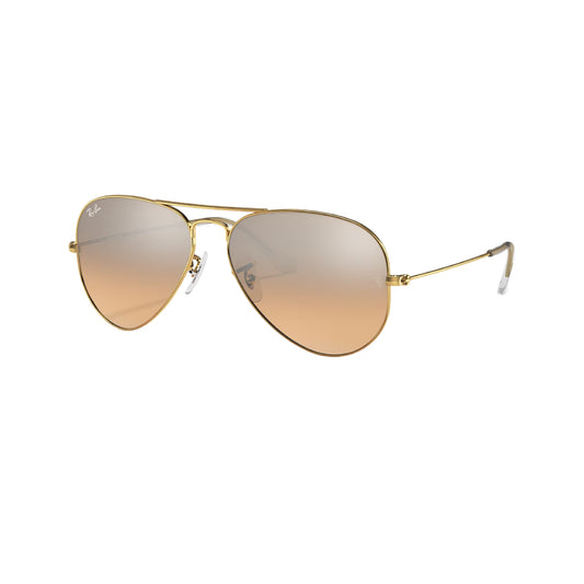 Ray-Ban RB3025 Unisex Aviator Gradient Sunglasses