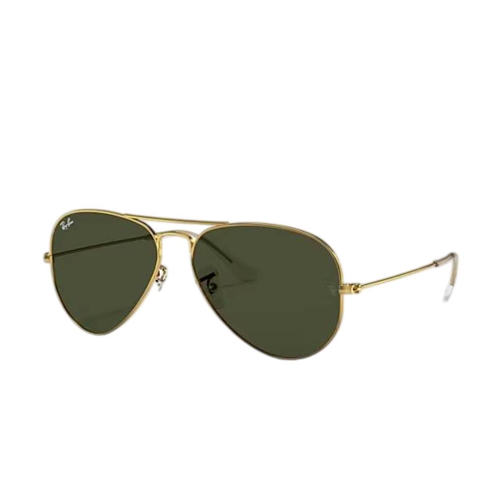 Ray-Ban Aviator RB3025 001 Unisex Pilot Solid Color Sunglasses