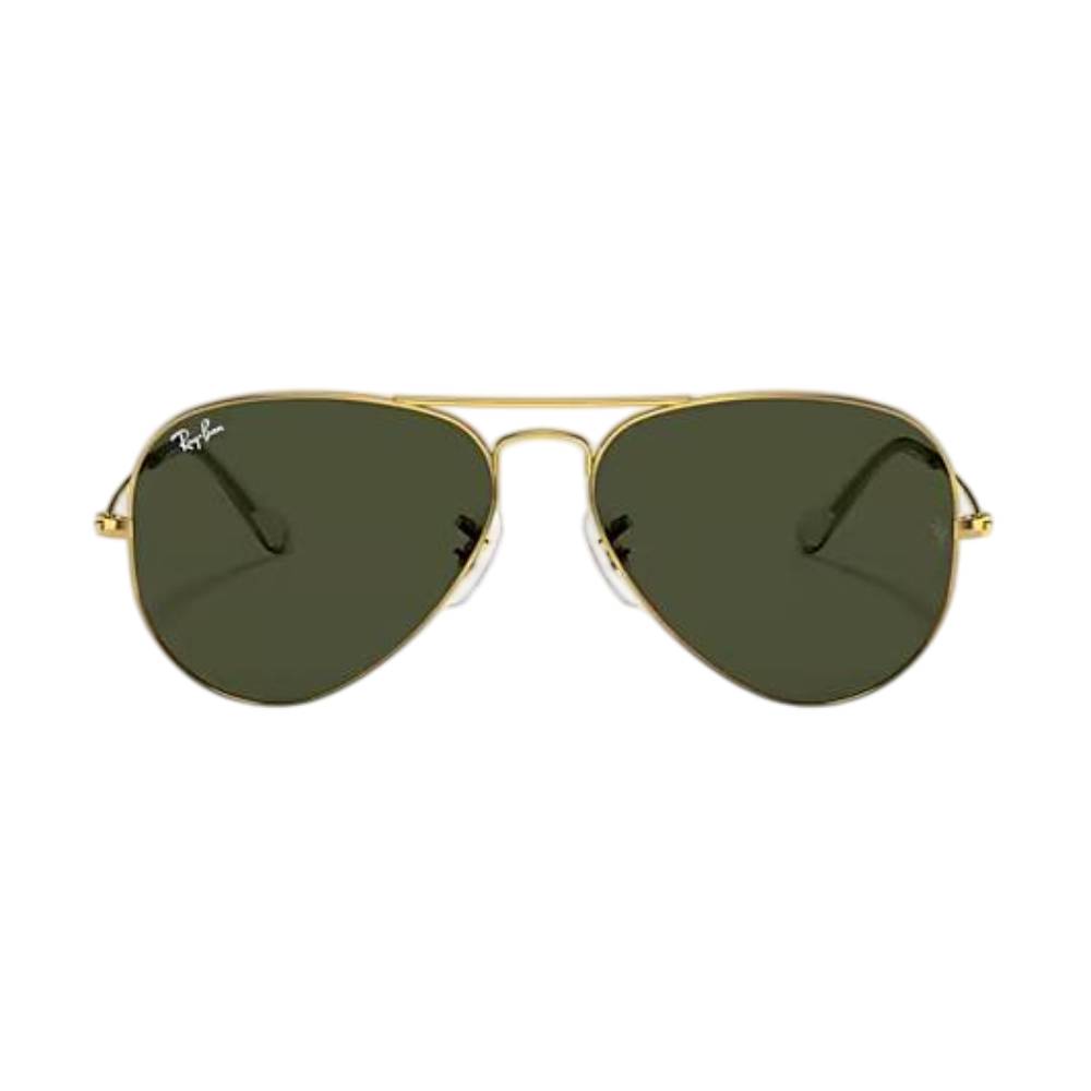 Ray-Ban Aviator RB3025 001 Unisex Pilot Solid Color Sunglasses