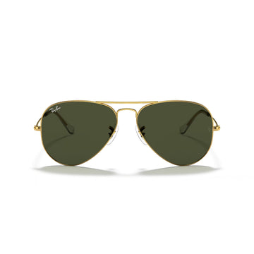Ray-Ban RB3025 Unisex Pilot Solid Color Sunglasses