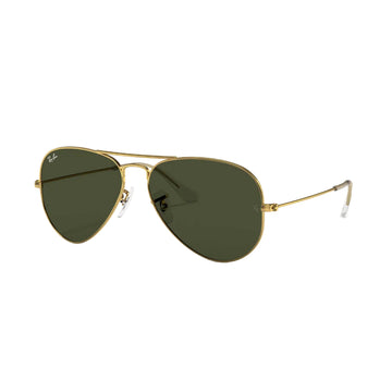 Ray-Ban RB3025 Unisex Pilot Solid Color Sunglasses