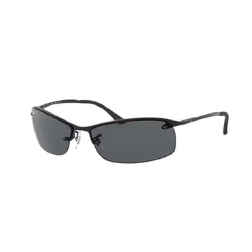 Ray-Ban RB3183 Men's Rectangle Polarized Sunglasses