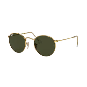 Ray-Ban RB3447 Unisex Round Solid Color Sunglasses