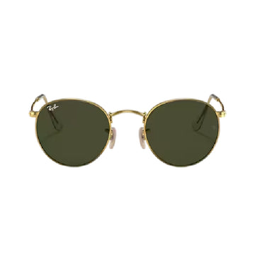 Ray-Ban RB3447 Unisex Round Solid Color Sunglasses