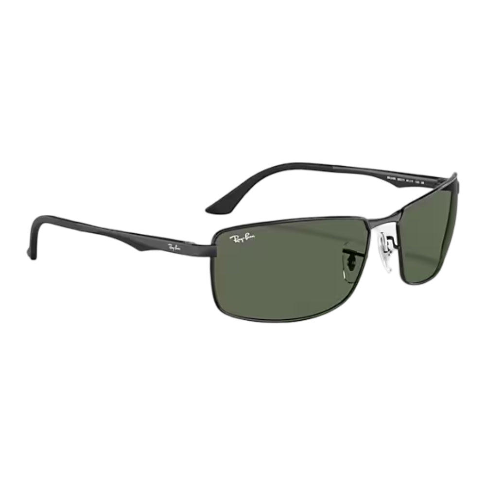 Ray-Ban RB3498 Men's Rectangle Solid Color Sunglasses