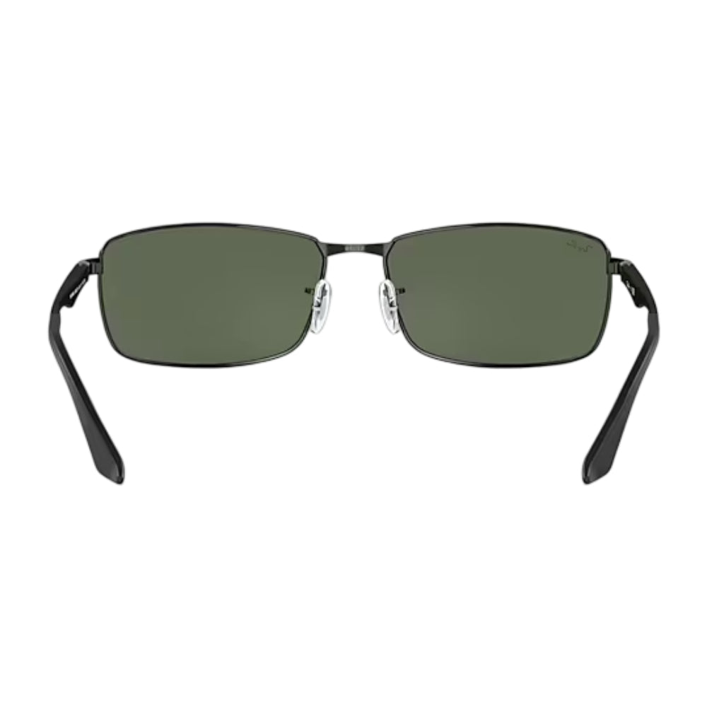 Ray-Ban RB3498 Men's Rectangle Solid Color Sunglasses