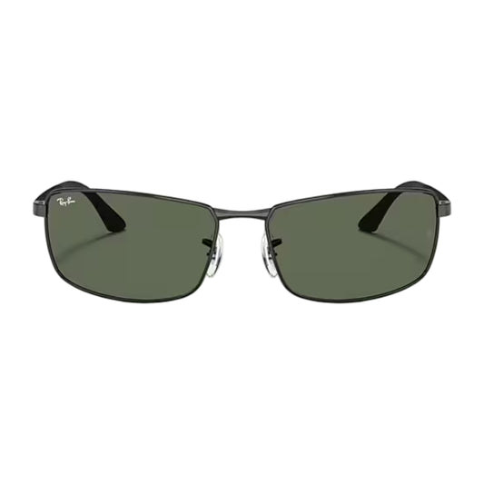 Ray-Ban RB3498 Men's Rectangle Solid Color Sunglasses