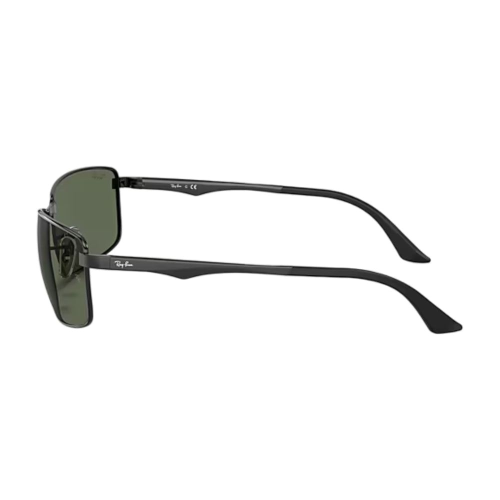 Ray-Ban RB3498 Men's Rectangle Solid Color Sunglasses