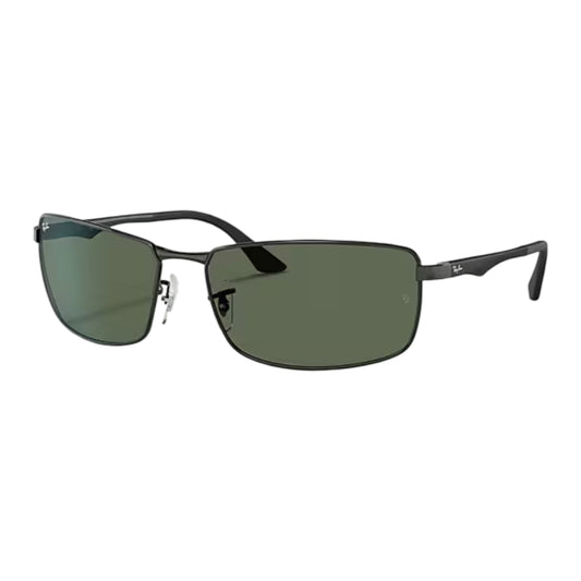 Ray-Ban RB3498 Men's Rectangle Solid Color Sunglasses