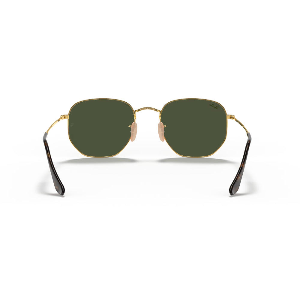 Ray-Ban Hexagonal Flat Lenses Man RB3548 Geometric Solid Color Sunglasses