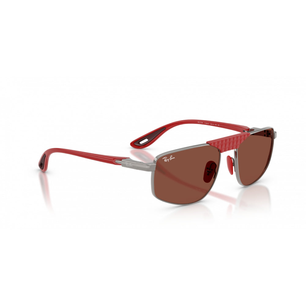Ray Ban RB3776M Unisex Scuderia Ferrari Collection Solid Color Sunglasses