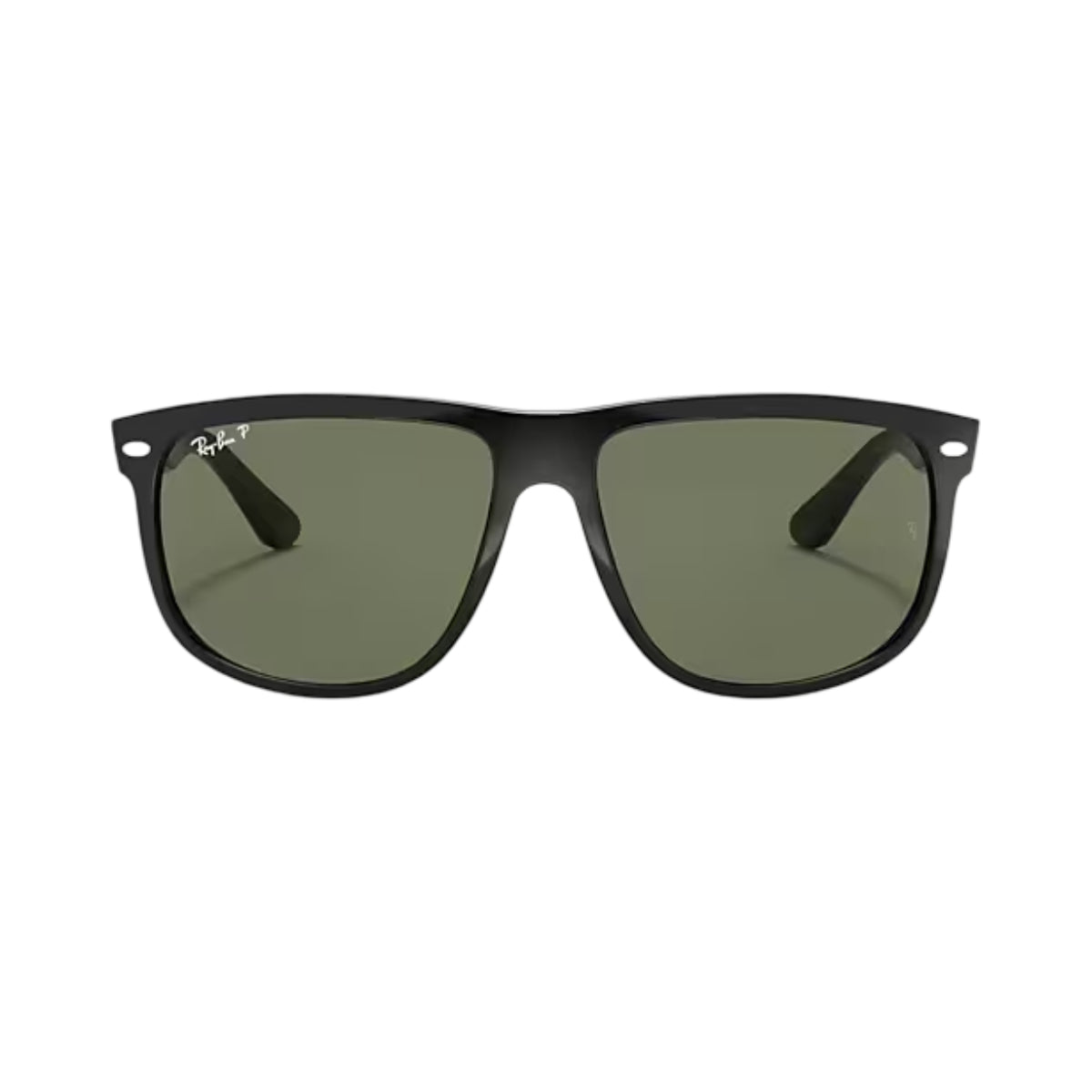 Ray-Ban RB4147 Boyfriend Unisex Square Solid Color Sunglasses