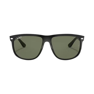 Ray-Ban RB4147 Boyfriend Unisex Square Solid Color Sunglasses