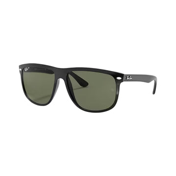 Ray-Ban RB4147 Boyfriend Unisex Square Solid Color Sunglasses