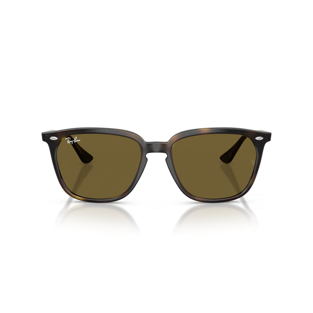 Ray-Ban RB4362 Men's Square Solid Color Sunglasses